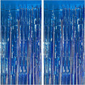 2 Pack Blue Party Decorations Ocean Party Decor Supplies Blue Party Streamers by KEJ