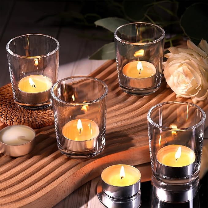 36Pcs Clear Tealight Candle Holder - Image 8
