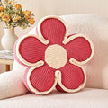 Flower Pillow, Soft Flower Shaped Floor Cushion, Flower Decorative Throw Pillow by Kcvvcr