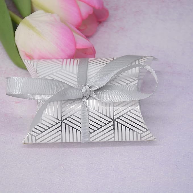 Aokbean 100 Pack Mini Pillow Candy Box Small Gift Boxes - Image 5
