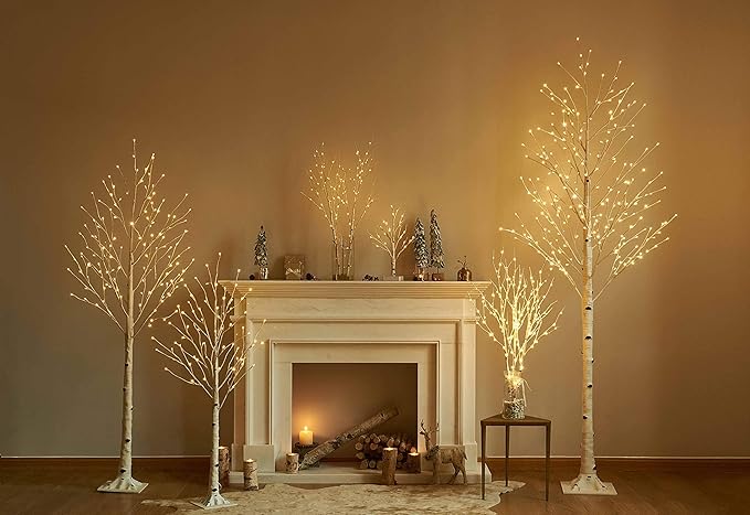 Birchlitland Lighted Birch Branch ​Battery Operated - Image 8