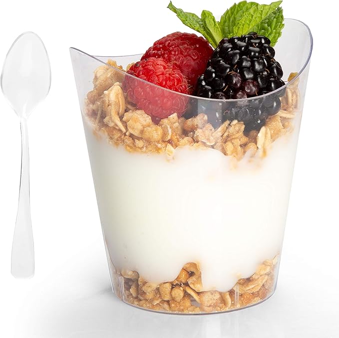 Ilyapa 4oz Plastic Dessert Cups by Ilyapa