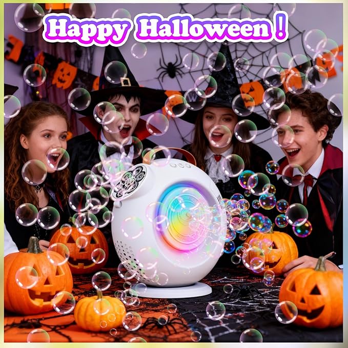 Bubble Machine, Automatic Bubble Maker Rechargeable, 15000+ Big Bubbles per Min - Image 2