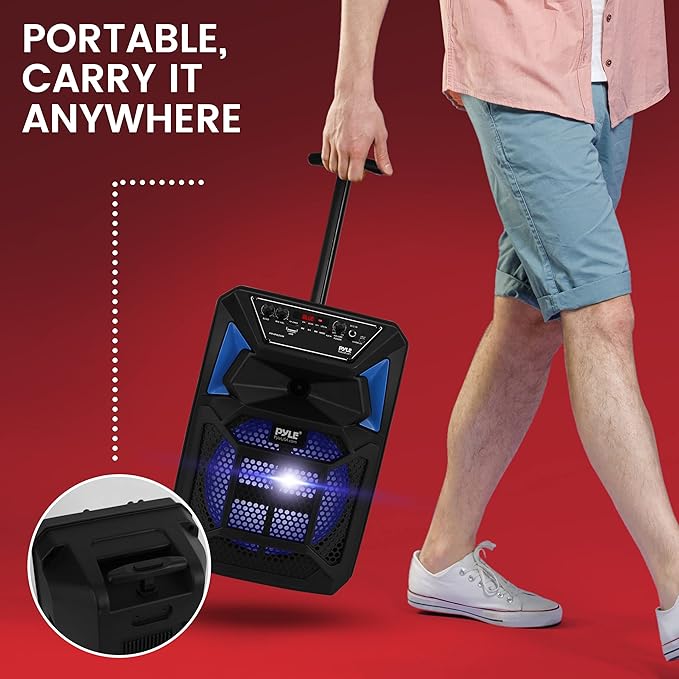 Pyle Bluetooth PA Speaker & Microphone System - Image 6