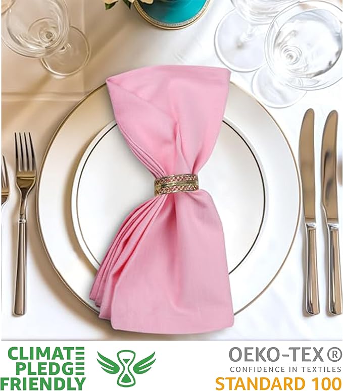 Urban Villa Easter Cloth Napkins 100% Cotton Slub Absorbent Dinner Napkins - Image 4