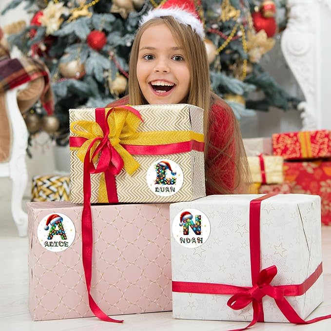 Personalized Christmas Stickers - Image 2