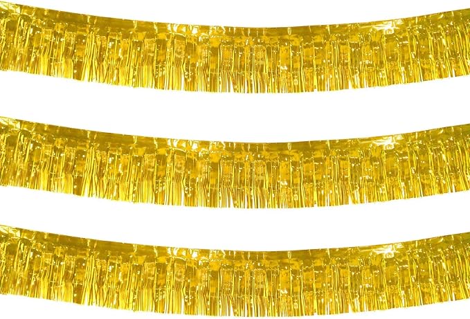 10 Feet Long Roll Foil Fringe Garland by Blukey