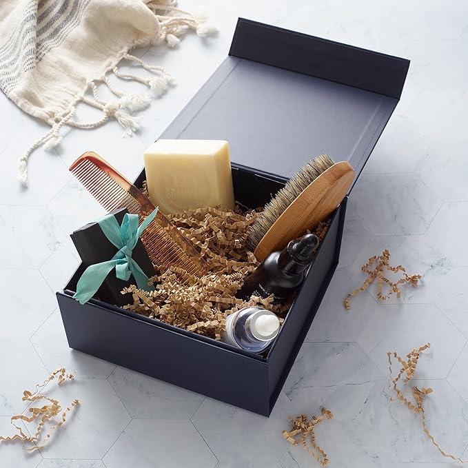 CECOBOX - Gift Boxes with Lids for Presents 6"x6"x2.75" - Matte, Collapsible - Image 5