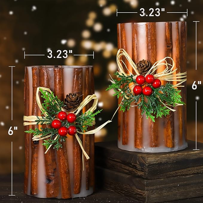 Silverstro Christmas Fake Candles - Image 3