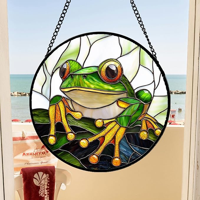 Stained Glass Window Hanging, and Mom 14.9x14.9 in - Image 3