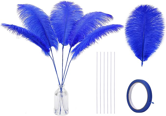 Holmgren Royal Blue Ostrich Feather by Holmgren