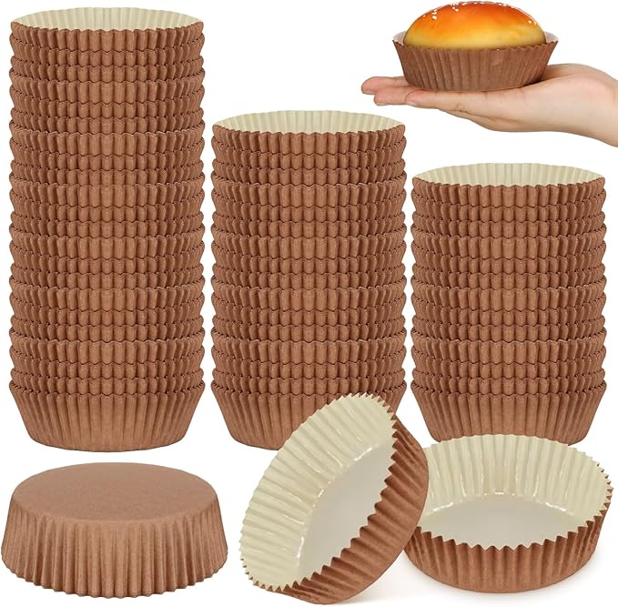 Uiifan Disposable Round Cupcake Liners Paper Baking Cups Wrappers Cupcake Paper by Uiifan