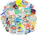 Surf Stickers for Teens Girls Boys Surfing Laptop Stickers for Water Bottles by QTL