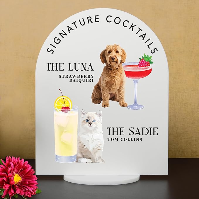 Pet Signature Drink Wedding Signs - Image 2