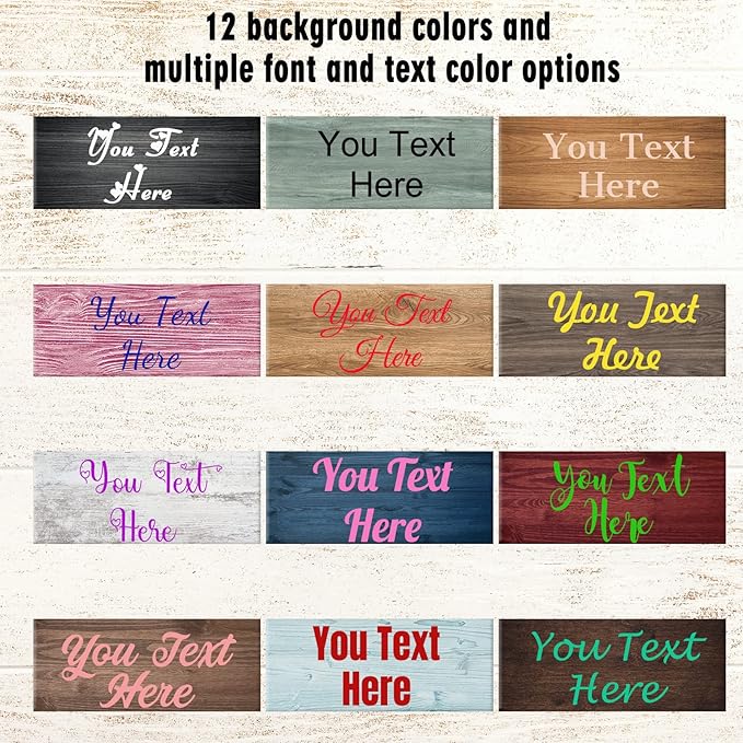 Custom Sign Personalized Wooden Signs - Image 2