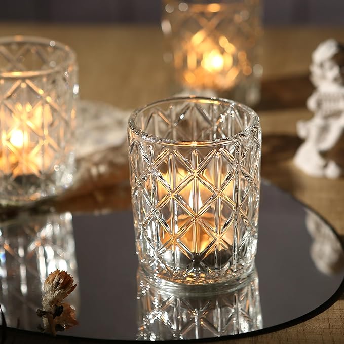 24pcs Clear Votive Candle Holders 2x2.5inch - Image 7