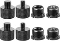 IXTECH Mic Stand Adapter Set 8 pieces Metal Microphone Stand Screw Thread by I-XTECH