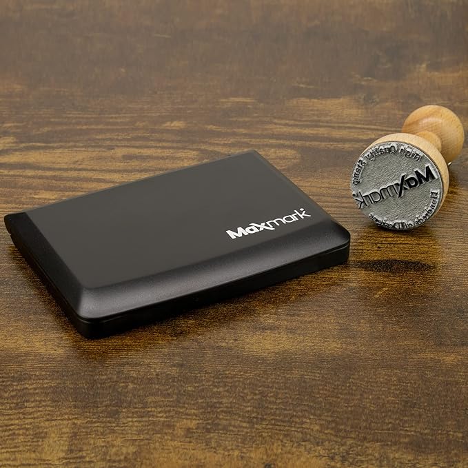 MaxMark Large Premium Gray Ink Stamp Pad - Image 6