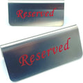 Metal Place Cards Stackable Tent Style Table Numbers, Place Card Holders by TRUEWON