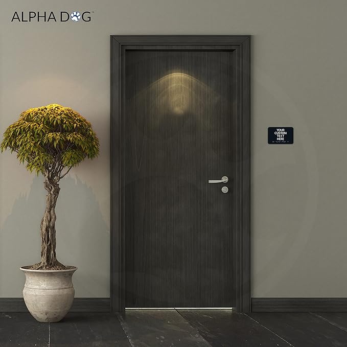 ALPHA DOG ADA SIGNS Custom ADA Compliant Braille Sign, Tactile Text, Raised - Image 4
