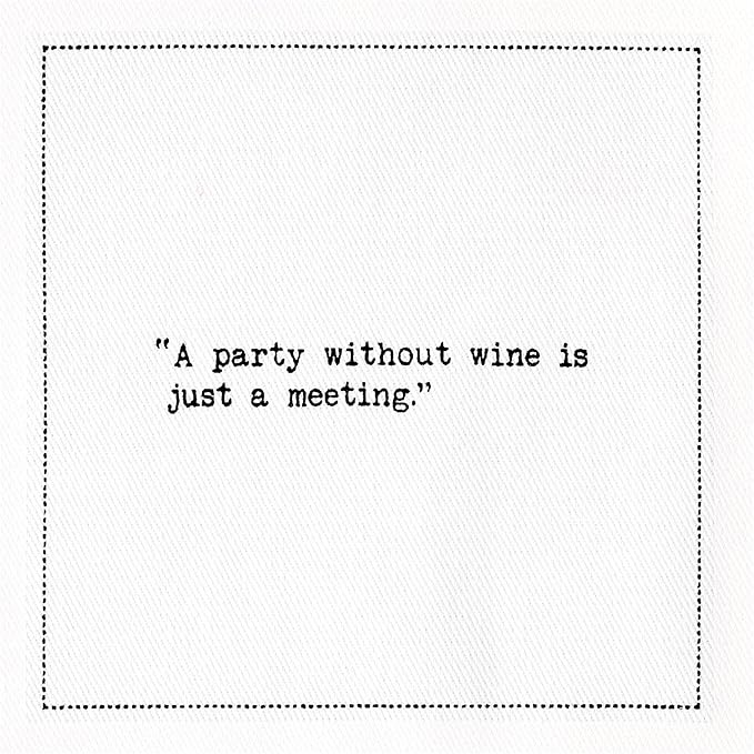 Five Star Napkins Wine Quotes, Beverage Napkins, Bar Napkins, Cloth Napkins - Image 5