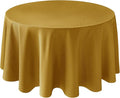 Biscaynebay Textured Fabric Christmas Round Table Cloth 90", Parties Machine by Biscaynebay