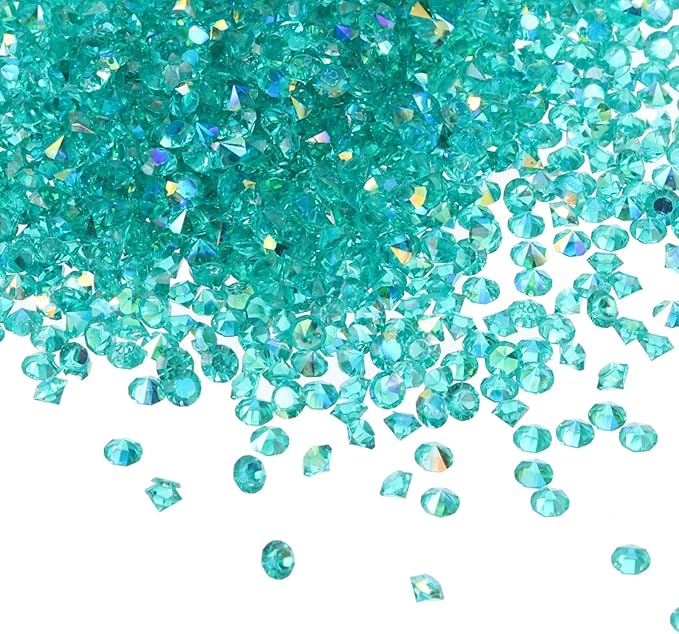 PATIKIL 14000Pcs Wedding Table Scatter Confetti Crystals 3mm Acrylic Diamonds by PATIKIL