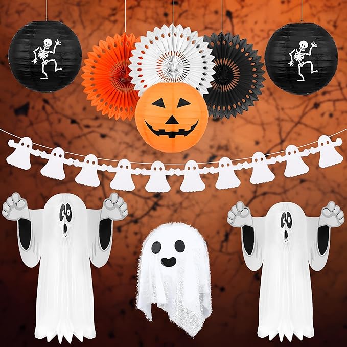 KatchOn, Hanging Ghosts Halloween Decor by KatchOn
