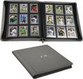 Toploader Binder, Holds 288 Toploaders, 9 Pocket Double-Sided Top Loader Binders by Unknown