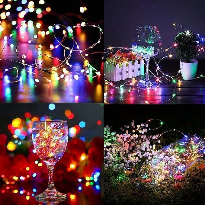kolpop 30 Pack LED Fairy Lights Battery Operated, 7FT 20 LED Mini Twinkle - Image 4
