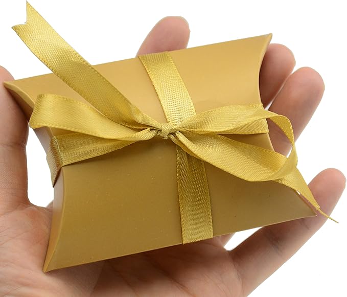 Aokbean 100 Pack Mini Pillow Candy Box Small Gift Boxes - Image 2