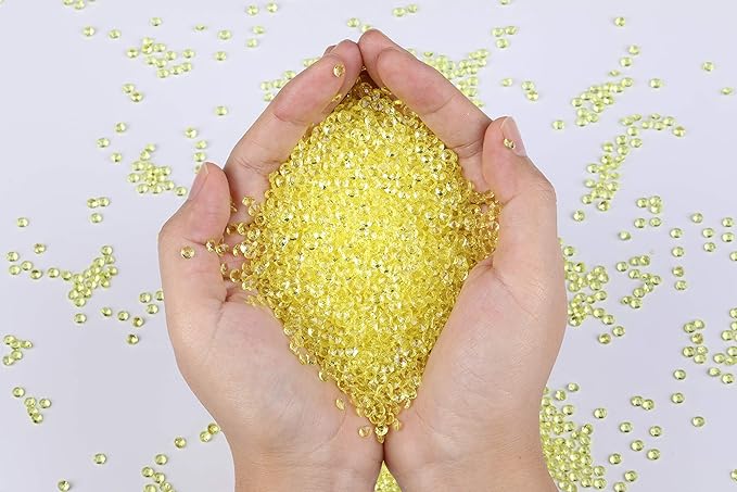 10000 pcs/Pack Wedding Table Scatter Confetti Crystals Acrylic Diamonds Vase - Image 3