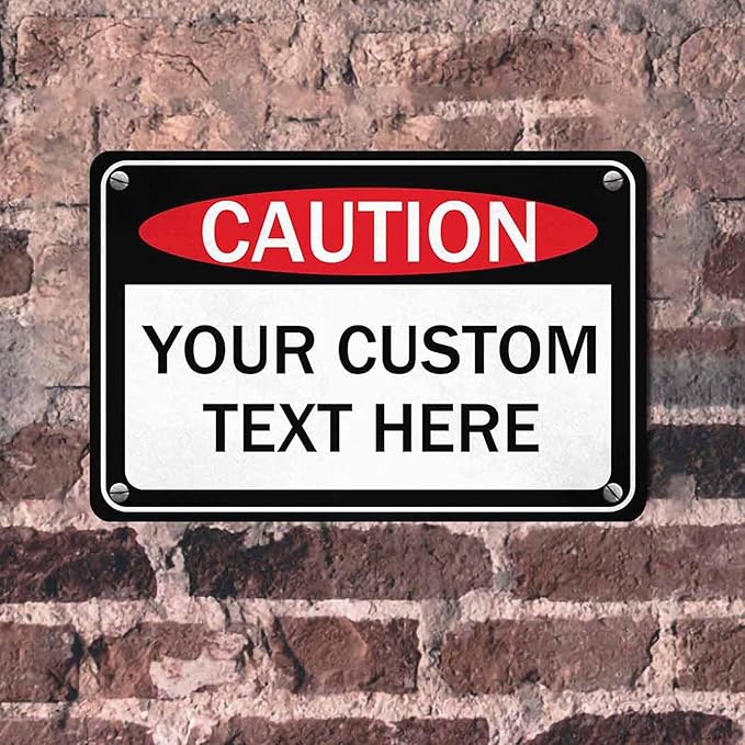 Custom Sign, Personalized Metal Signs, Customize - Image 3