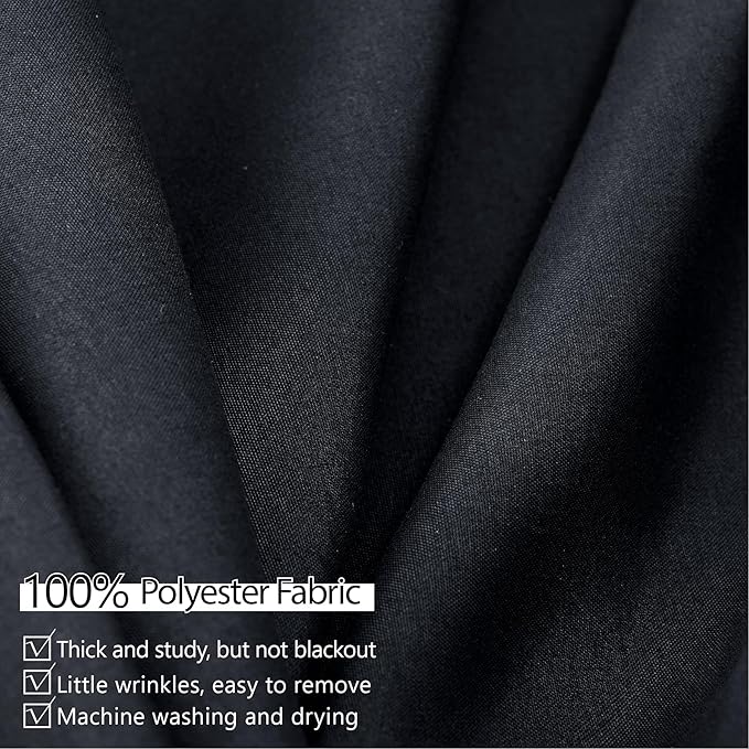 20ft x 10ft Thick Champagne Backdrop Curtains - Image 3