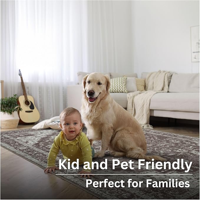Bloom Rugs Washable Non-Slip 8' x 10' Rug - Image 10