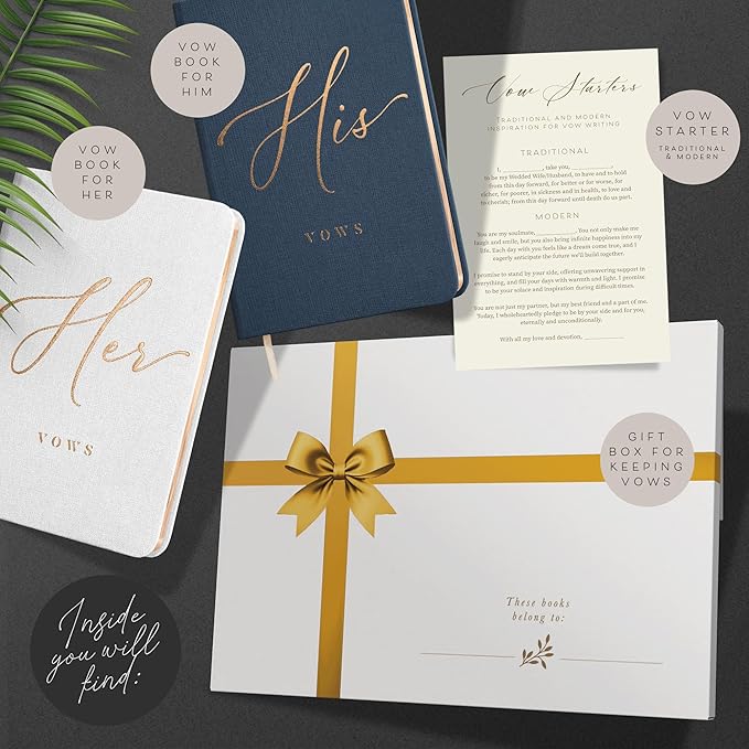 ARTESORI Vow Books His and Hers - Image 2