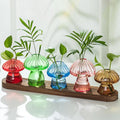 Glass Propagation Station for Plant: Mushroom Planter by Hewory