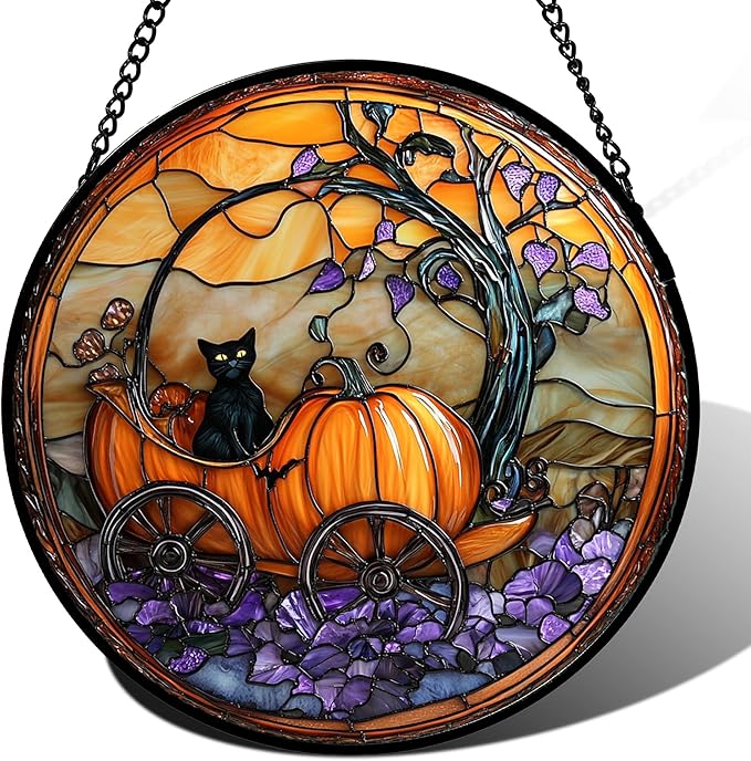 Stained Glass Window Hanging by HWRHTR