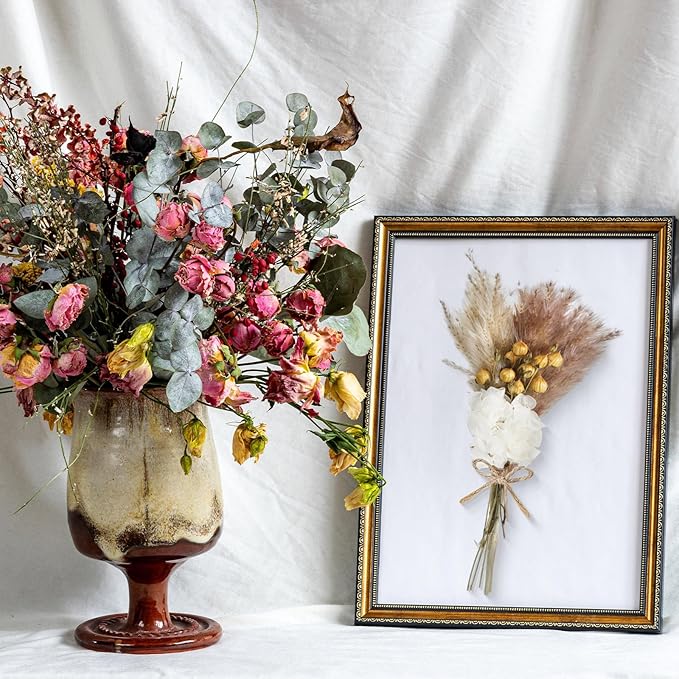 12/24 Pack Dried Flowers for Vase Various Mini Bouquet Dried Small Wildflowers - Image 7