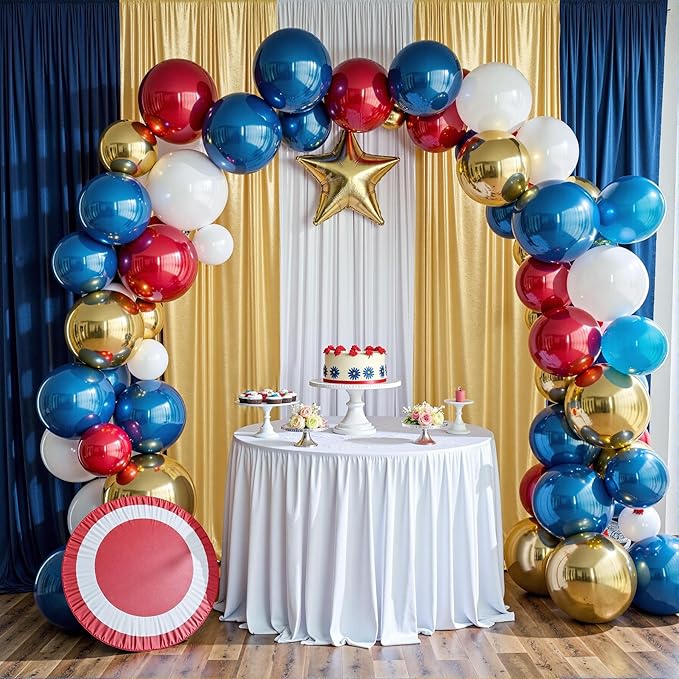 Outpain Thick 20 ft x 10 ft Gold Sequin Backdrop Curtain - Image 5