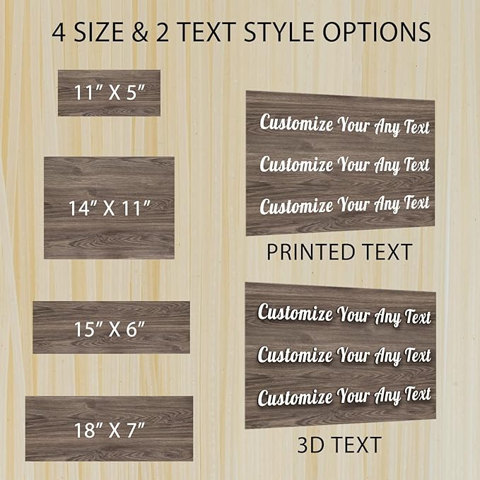 Custom Sign Personalized Wooden Signs - Image 7