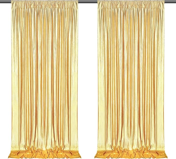 Gold Backdrop Background Party Decortaions - Image 7