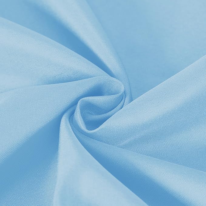 60 inch Round Tablecloth Washable Polyester Table Cloth Decorative Table Cover - Image 4