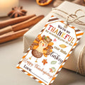 50 PCS Fall Gift Tags Thanksgiving Gift Tags by HandEasy