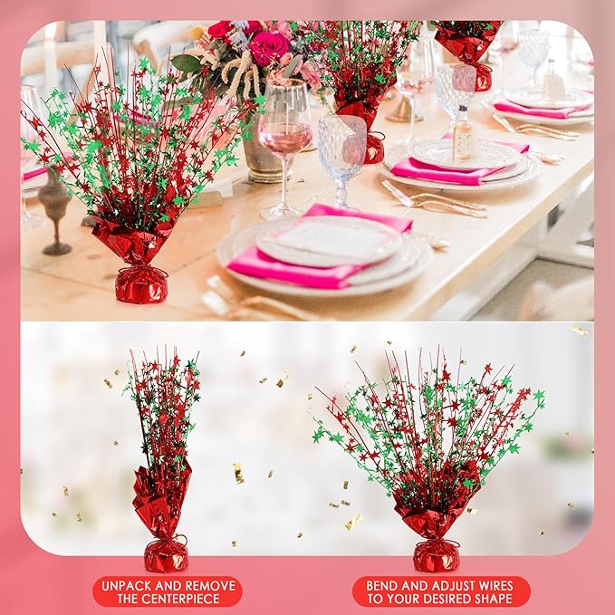 6 Pack Star Table Centerpieces for Party, Birthday Table Decorations for Kids - Image 2