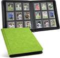 Toploader Binder with 9-Pocket Pages, Holds 288 "3×4" Rigid Toploader Hard Cases by Arkeiliy