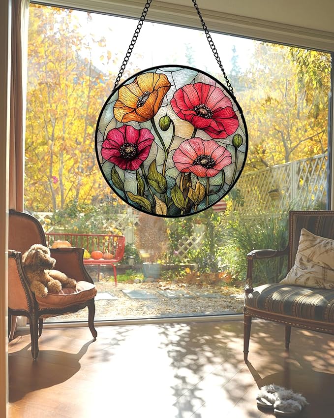 Stained Glass Suncatcher by Follow