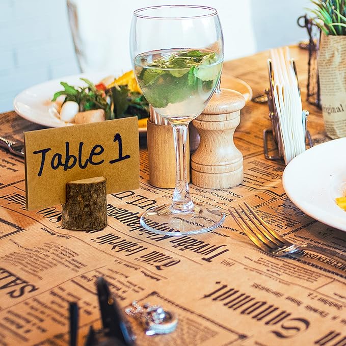 Wood Place Card Holders, Wood Photo Picture Holder - Image 3