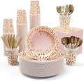 Pink and Gold Party Supplies by JOLLYPARTY