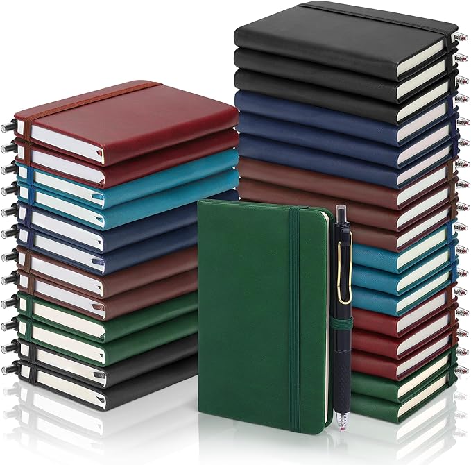 Aodaer 50 Sets Pocket Notebook Journal by Aodaer